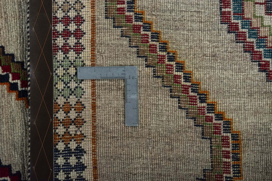 Image 1 of Handgeknüpfter Gabbeh Nomaden Orientteppich – 282 X 104 Cm