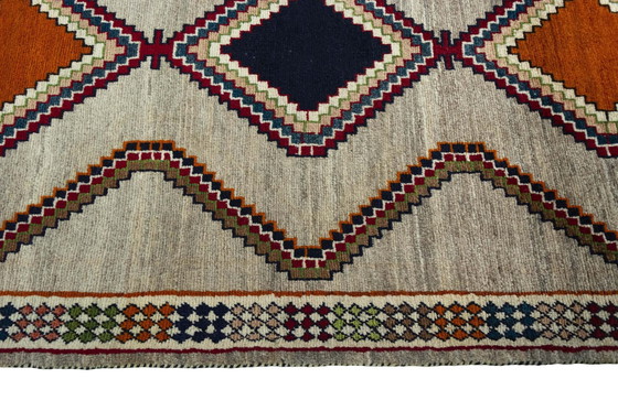 Image 1 of Handgeknüpfter Gabbeh Nomaden Orientteppich – 282 X 104 Cm