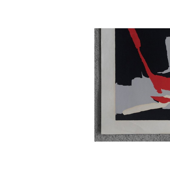 Image 1 of Vintage-Serigrafie Herbstnacht von Bengt Lindström