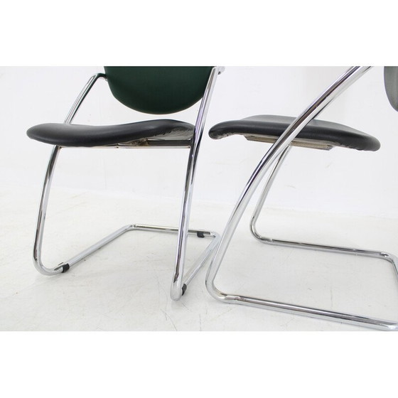 Image 1 of Paar italienische Vintage-Sessel, 1980er Jahre