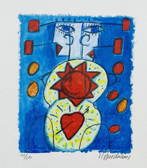 Siebdruck von Hannes Kuiper W07