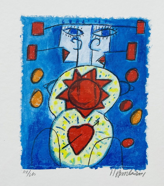 Image 1 of Siebdruck von Hannes Kuiper W07