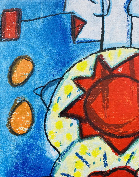 Image 1 of Siebdruck von Hannes Kuiper W07