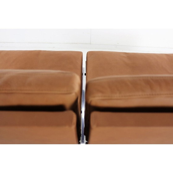 Image 1 of Vintage dänisches Bo-B62 Sofa mit zwei Sitzen von Preben Fabricius & Jørgen Kastholm, 1963