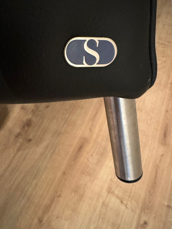 Image 1 of De Sede schwarzer Ledersessel