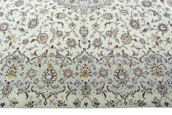 Image 1 of Handgeknüpfter Keshan Orientteppich – 400 X 297 Cm