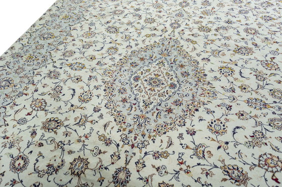 Image 1 of Handgeknüpfter Keshan Orientteppich – 400 X 297 Cm