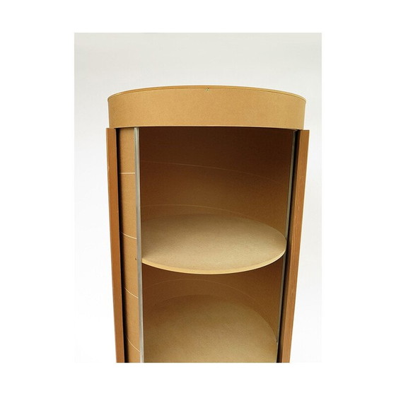 Image 1 of Vintage-Drehschrank aus recyceltem Karton von Peter Pfister, 1990