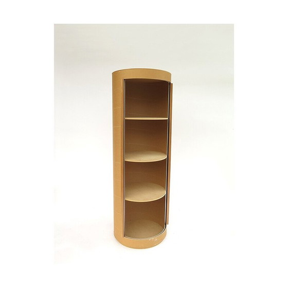 Image 1 of Vintage-Drehschrank aus recyceltem Karton von Peter Pfister, 1990
