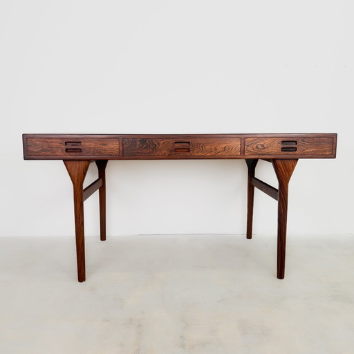 Dänischer Mid-Century Schreibtisch Aus Rosenholz Von Nanna Und Jørgen Ditzel Für Søren Willadsen