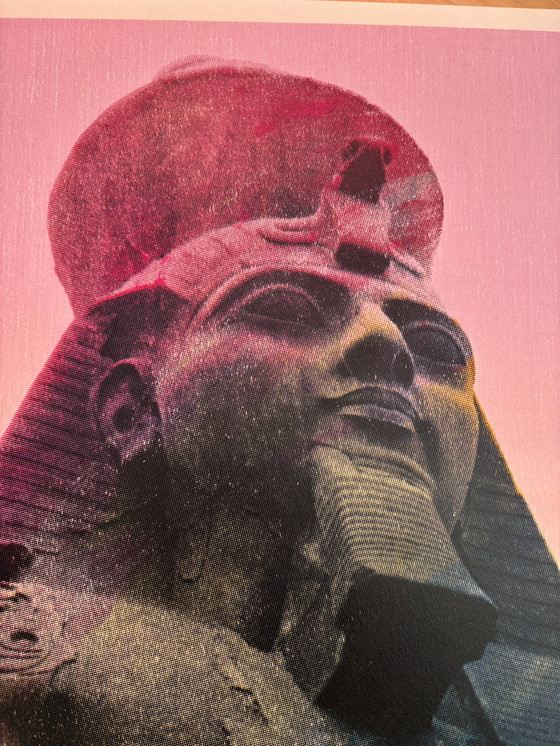 Image 1 of Original-Siebdruck des ägyptischen Pharaos