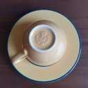 Pagnossin Italien Tasse und Untertasse Plus Becher