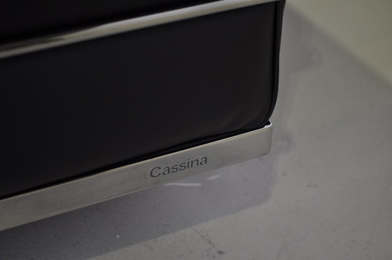 Image 1 of 2x Cassina LC2 Sessel + Fußhocker/Ottomane neu