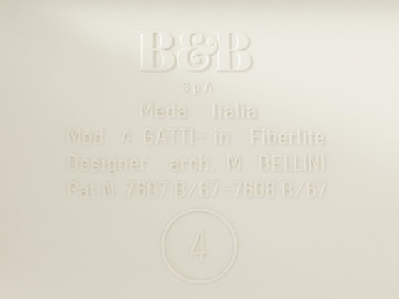 Image 1 of  Space Age Beistelltische, Gatti, Mario Bellini