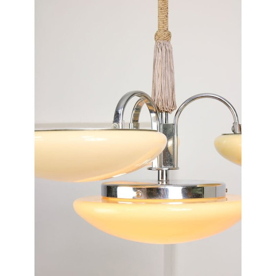 Image 1 of Vintage Art Deco Cluster-Kronleuchter, 1930er Jahre