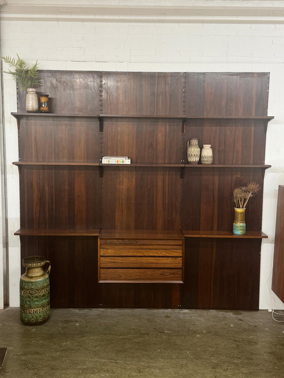 Image 1 of Vintage Wall System | Poul Cadovius | Palisanderholz