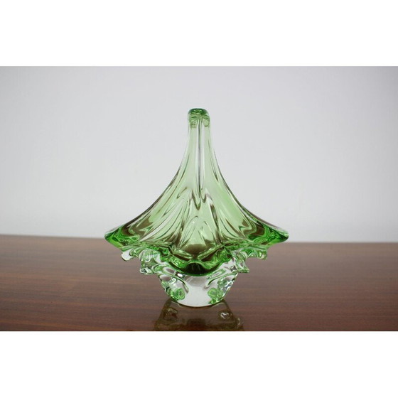 Image 1 of Alte Glasschale von Josef Hospodka, Tschechoslowakei 1960