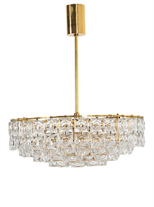 Vintage Kronleuchter aus Messing