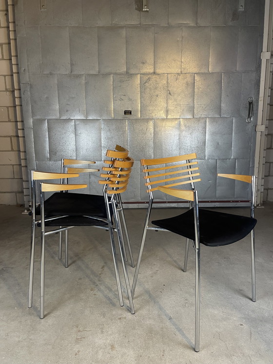 Image 1 of 4X Radius Sessel von Thore Lassen & Soren Nielsen für Randers & Radius