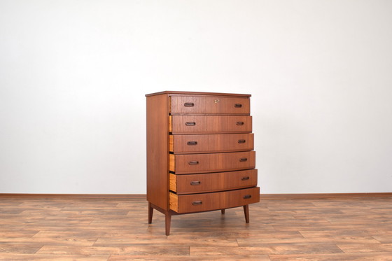 Image 1 of Mid-Century Dänische Teak Kommode, 1960S.