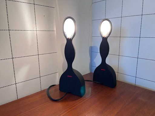 2x Virgo Nemo Tischlampen