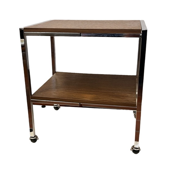 Image 1 of Modernist Mobile Tisch oder Bar Dänemark 1970S.