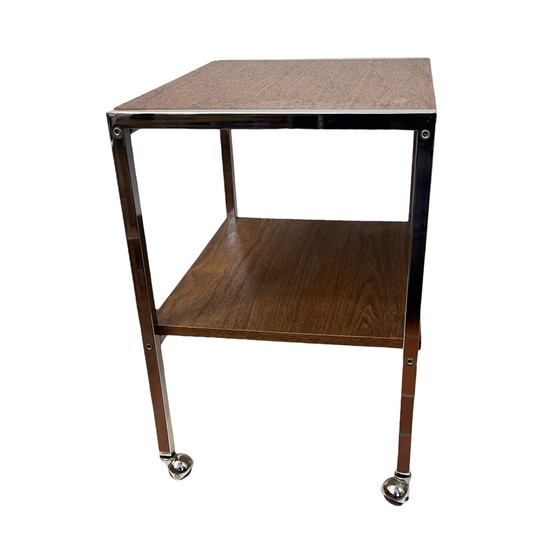 Image 1 of Modernist Mobile Tisch oder Bar Dänemark 1970S.