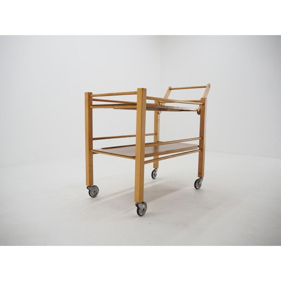 Image 1 of Vintage Bar-Tablett mit Rädern