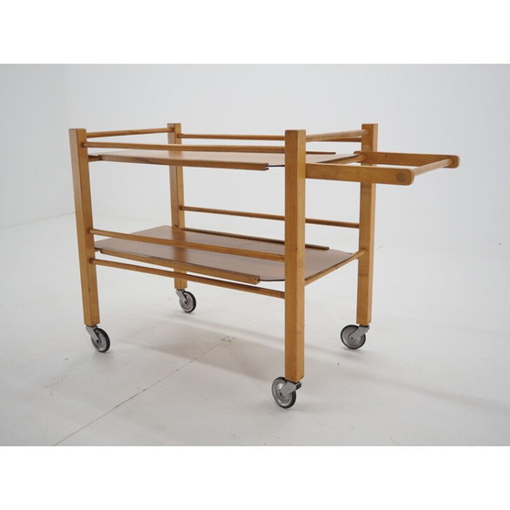 Image 1 of Vintage Bar-Tablett mit Rädern