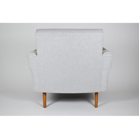 Image 1 of Vintage DDR Sessel grau Stoff 1960s