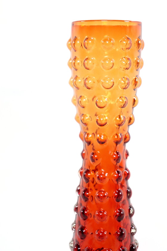 Image 1 of Hobnail Glasvase Vintage