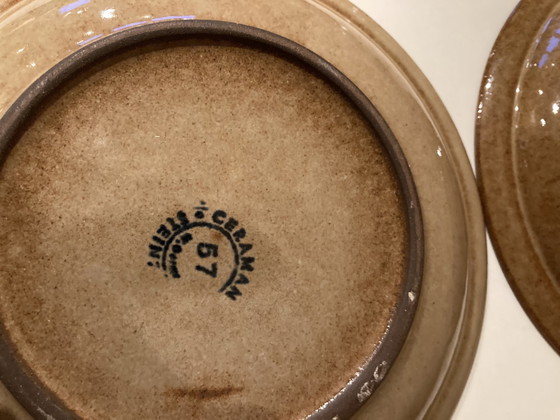 Image 1 of Satz von 5 Ceramano-Tellern