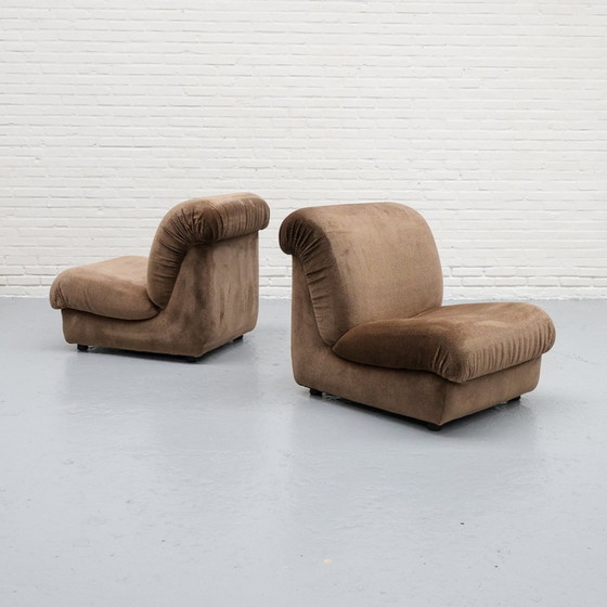 Image 1 of Mimo Padova Chenille Lounge Sessel