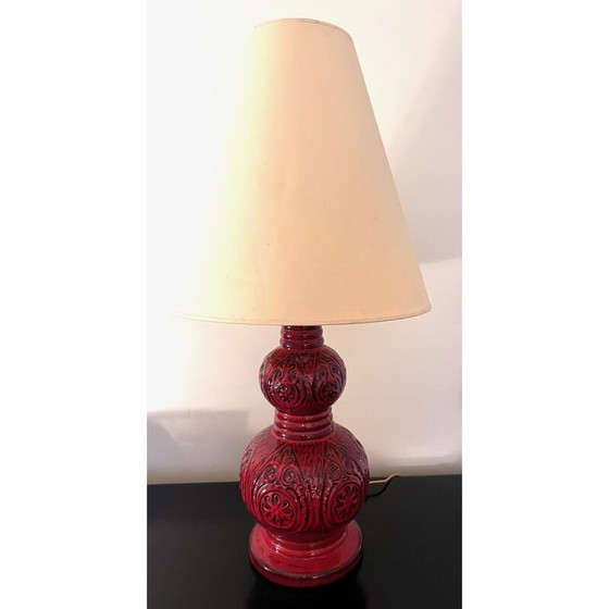 Image 1 of Vintage Stehlampe aus Keramik, 1970