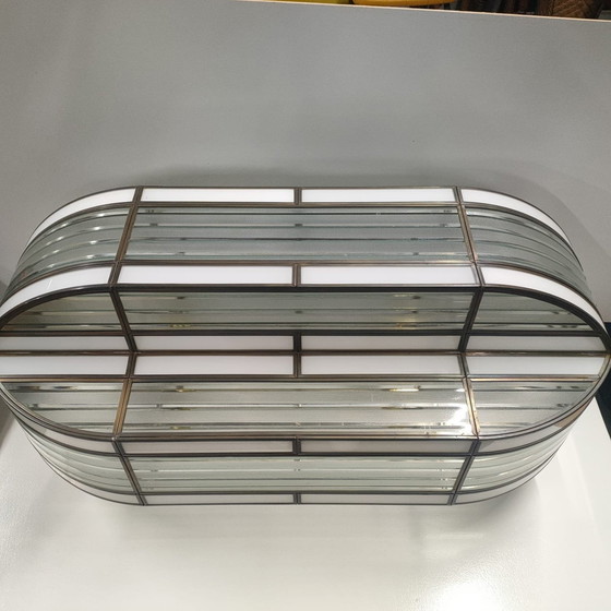 Image 1 of Einzigartiges Set von 'High End' Lampen im Art Deco Stil von Fredrick Ramond Glassman (Frank Lloyd Wright Stil)