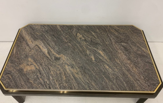 Image 1 of Mid Century Design Marmor Couchtisch von Fedam Belgien 1980er Jahre