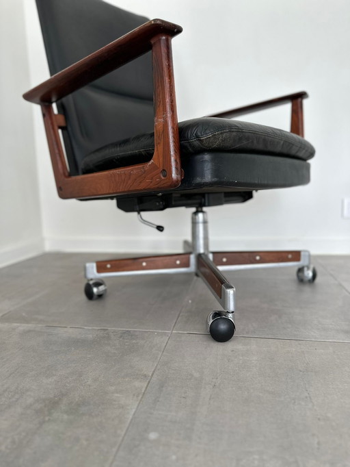 Sibast Mobler - Arne Vodder - Office Chair - Rosewood