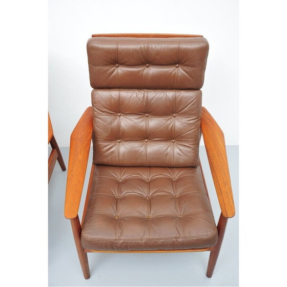 Image 1 of Vintage-Sessel aus Teakholz von Arne Vodder für France und Søn, 1960