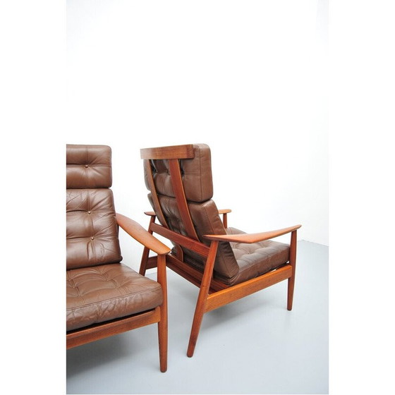 Image 1 of Vintage-Sessel aus Teakholz von Arne Vodder für France und Søn, 1960