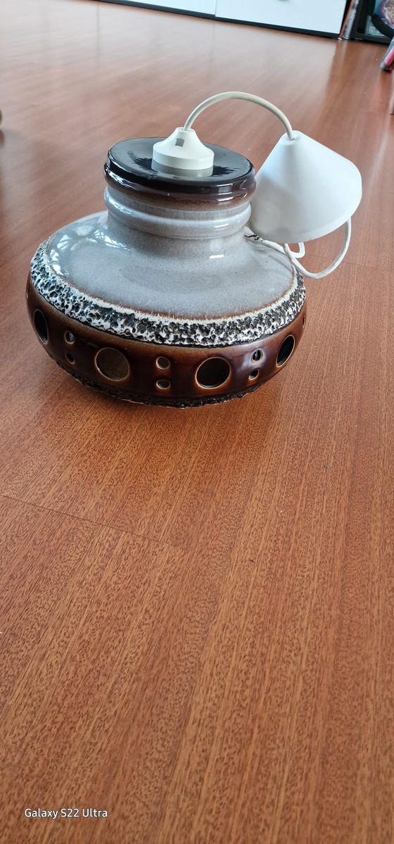 Image 1 of Größere Retro Fat Lava Boho Herda Deckenleuchte