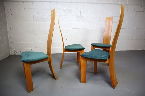 Image 1 of 4x Tranekaer Furniture Denmark „Iris“ Stühle von Bob Van den Berghe