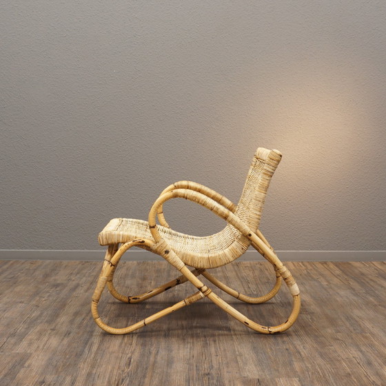 Image 1 of Arco Sessel | Rattan Bambus l Nr.2/2