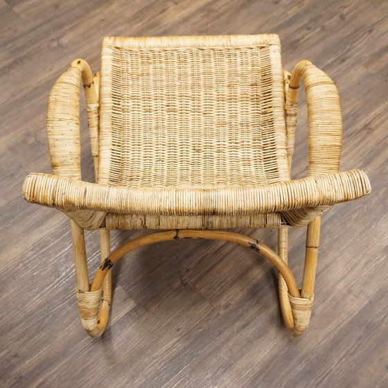 Image 1 of Arco Sessel | Rattan Bambus l Nr.2/2