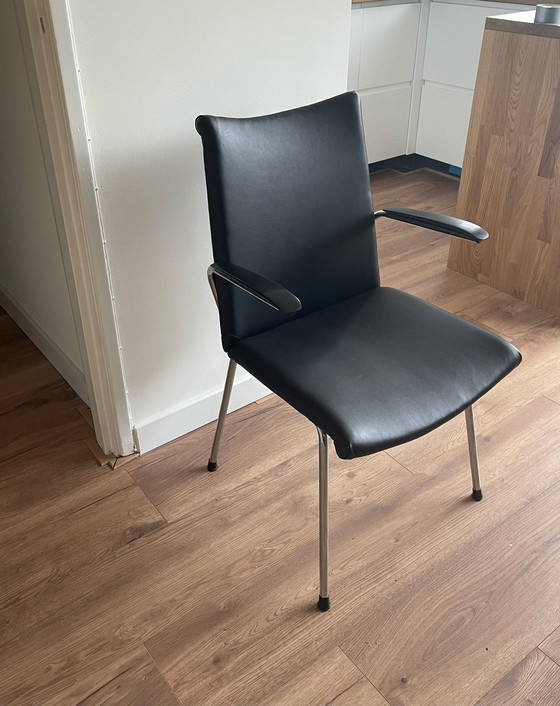 Image 1 of 2x De wit vergaderstoel