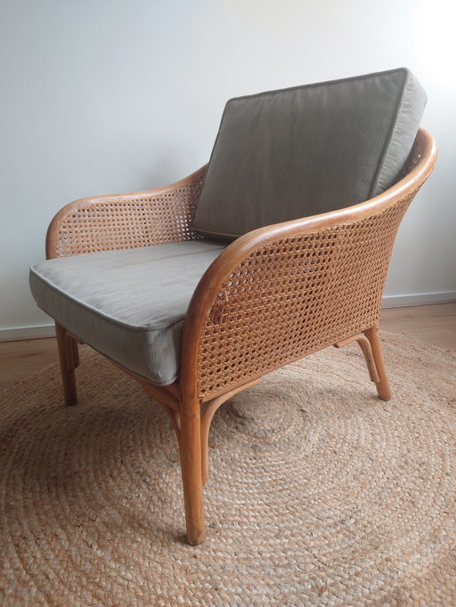 Vintage -Rattanstuhl