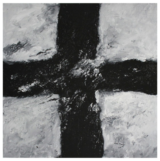 Image 1 of Armando– Das Grab – auf Leinen – sehr groß