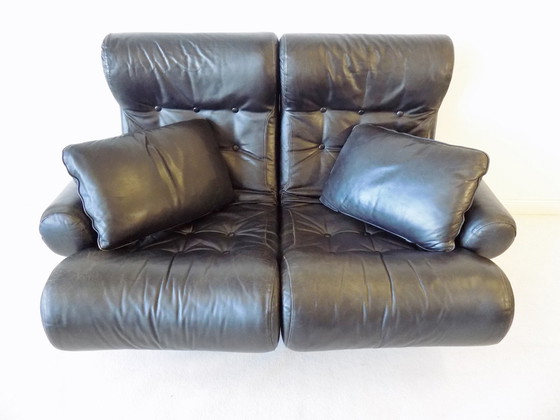 Image 1 of Otto Zapf Sofalette Ledersessel 2-Sitzer