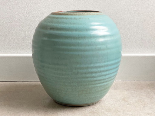 1x Sphinx Keramiek Vaas von Wim Visser