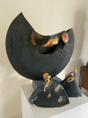Ger Lataster Keramikstatue