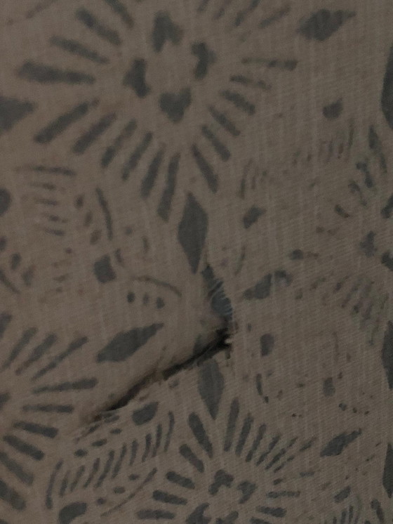 Image 1 of Japanische Byobu-Siebseide mit handgemalter Kirschblüte